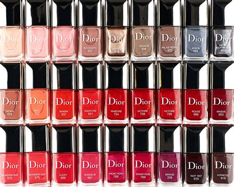 christian dior nail polish set|dior nail polish brands.